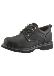 Dockers by Gerli, Herren, Dockers by Gerli Schn&uuml;rschuh Trekkingschuh, Trachtenschuh mit Profilsohle, schwarz, 46, Robuster Schn&uuml;rschuh von Dockers by 