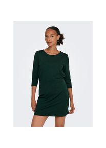 Only, Unisex, Only Jerseykleid &raquo;ONLBRILLIANT 3/4 DRESS&laquo; Sommerkleid, pine grove, XS, N-Gr, Elastisches Material f&uuml;r optimalen Tragekomfort und 