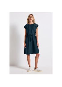 Street One, Unisex, Street One Shirtkleid Eingrifftaschen mit Mesh-Details, tide blau, 38, N-Gr, Knielanges Kleid von Street One