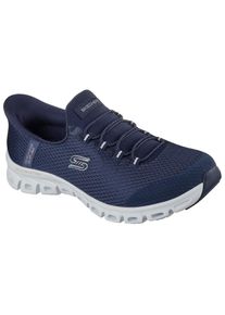 Skechers, Unisex, Slip-On Sneaker &raquo;GLIDE-STEP-PURSUIT&laquo; Freizeitschuh mit elastischem Einstieg, navy, 42, Bequeme Skechers Sneaker mit komfortabler 