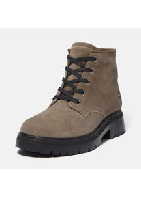 Timberland, Unisex, Schn&uuml;rboots &raquo;CAMBRIA VALLEYMID LACE UP BOOT&laquo; Winterstiefel, Schn&uuml;rstiefel, Winterschuhe, medium grau suede, 39,5, Modische 