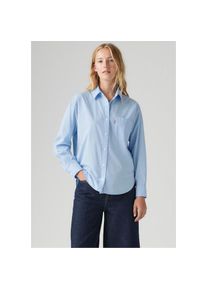 Levi's Levi's, Unisex, Jeansbluse &raquo;HARLIE BOYFRIEND SHIRT&laquo; mit Brusttasche, serenity blau, L (40), Bluse von Levi's