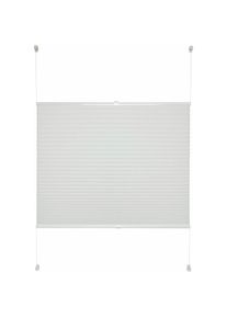 GOOD LIFE, Plissee &raquo;Ada&laquo; Lichtschutz ohne Bohren verspannt Lichtschutz, stein, Obermaterial: 100% Polyester