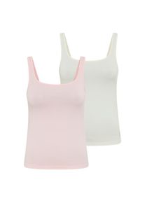Hugo Underwear, Unisex, HUGO Underwear Tanktop 2 Stk. Rundhals, open pink 694, S, 2er Pack Tops von Hugo