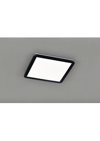 Trio Leuchten Camilla Deckenpanel LED Schwarz, 1-flammig