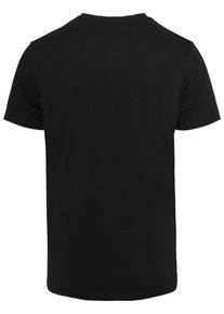 Merchcode, Hommes T-Shirt 'Rick & Morty Skull Eyes', multicolore / noir