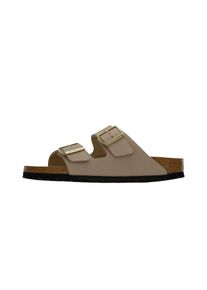 Birkenstock Pantolette 'Arizona' Damen, beige, Gr&ouml;&szlig;e 38