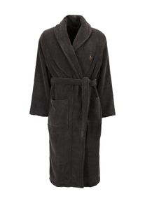 Polo Ralph Lauren Bademantel Herren Gr&ouml;&szlig;e S/M blau / braun / dunkelgrau / wei&szlig;