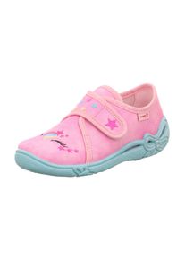 Superfit Hausschuh 'BELINDA' M&auml;dchen Gr&ouml;&szlig;e 28 pink / rosa