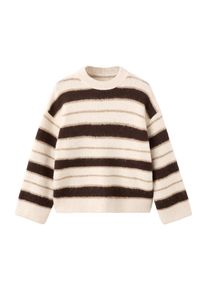 Mango Pullover 'NUEVAYOL' Damen Gr&ouml;&szlig;e S beige / braun / sepia