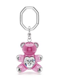 Swarovski Schl&uuml;sselanh&auml;nger 'Teddy' Damen Gr&ouml;&szlig;e One Size pink / silber / transparent