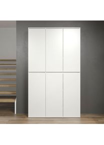 Inosign, Inosign Garderoben-Set &raquo;Novara&laquo;, wei&szlig;, Holzwerkstoff, B/H/T: 111 cm cm x 191 cm cm x 34 cm cm