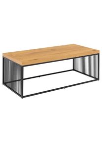 AC Design, AC Design Beistelltisch &raquo;Strington 120 x 60 x 42 cm, Braun/Schwarz&laquo;, braun, schwarz, B/H/T: 120 cm x 42 cm x 60 cm