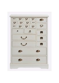 HEINE HOME, HEINE HOME Kommode, wei&szlig;, Spanplatte, B/H/T: 80,5 cm x 108,5 cm x 35 cm