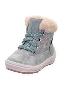 Superfit Stiefel 'Groovy 2.0' Jungen Gr&ouml;&szlig;e 24 pastellgr&uuml;n / rosa / silber