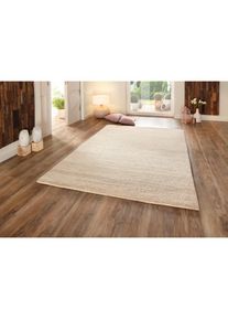 Theko, Theko Wollteppich &raquo;Janne, Berber Teppich, Wolle, meliert, handgearbeitet&laquo; rechteckig 20 mm H&ouml;he handgetuftet, Wohnzimmer, Schlafzimmer, 