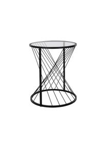 Eglo, Eglo Beistelltisch &raquo;Otawara &Oslash; 46 x 55 cm Schwarz&laquo;, schwarz, B/H/T: 46 cm x 55 cm x 46 cm