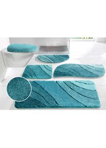 my home, my home Badematte &raquo;Josie, Badvorleger, Badezimmer Teppich&laquo; H&ouml;he 20 mm rutschhemmend beschichtet fussbodenheizungsgeeignet schnell trocknend 