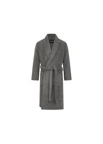 G-Star Raw G-Star, Herren, G-STAR Bademantel &raquo;ARGON, DRESSING GOWN&laquo; Morgenmantel mit Schalkragen, steel grau, XXL, Bademantel von G-STAR