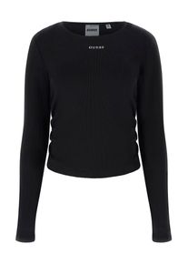 Guess Funktionsshirt 'NAT' Damen Gr&ouml;&szlig;e L schwarz / wei&szlig;