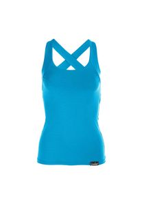 WINSHAPE, Unisex, Sporttop &raquo;WVR25&laquo; Cross Back Style, t&uuml;rkis, XL, Cross-Back-Top mit eingearbeitetem Sport-Bustier