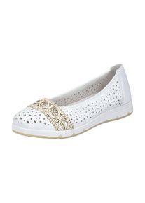 Rieker Ballerina Damen Gr&ouml;&szlig;e 37 wei&szlig;