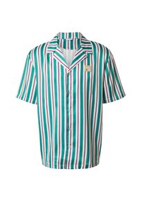 Fila Hemd 'Lastro' Herren Gr&ouml;&szlig;e L creme / goldgelb / smaragd / lila