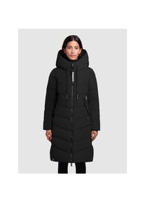 Khujo, Unisex, Khujo Steppmantel &raquo;MIKIA2&laquo;, schwarz, XL (42), Der knielange Steppmantel MIKIA2 von Khujo ist dein kuscheliger Winterbegleiter