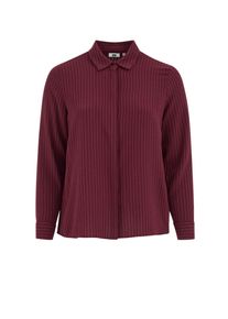 WE Fashion Bluse Damen Gr&ouml;&szlig;e L weinrot / pastellrot