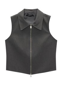 Pull&Bear Pull&bear Weste Damen Gr&ouml;&szlig;e XL graphit