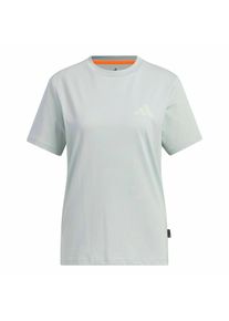 adidas terrex Sportshirt Damen Gr&ouml;&szlig;e XXXL/4XL blau / braun / pastellgr&uuml;n / orange