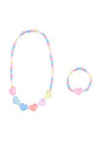 next Set M&auml;dchen Gr&ouml;&szlig;e S/XXL hellblau / hellgelb / rosa / cranberry