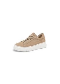 Gabor - Sneaker Best fitting, beige, Gr. 35, Orthop&auml;dische Einlagen, Leder