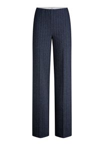 Peter Hahn - Wide Fit-Jersey-Hose, blau, Gr. 52, Baumwolle