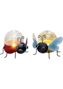 Solarleuchte Marienk&auml;fer