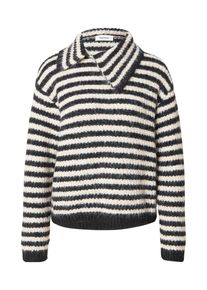 Modstr&ouml;m Modstr&ouml;m Pullover 'Packermd' Damen Gr&ouml;&szlig;e XS schwarz / naturwei&szlig;