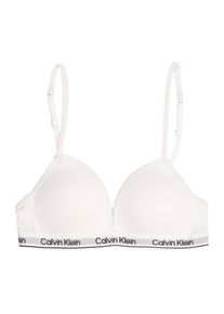 Calvin Klein Underwear BH M&auml;dchen Gr&ouml;&szlig;e 164/176 grau / schwarz / wollwei&szlig;