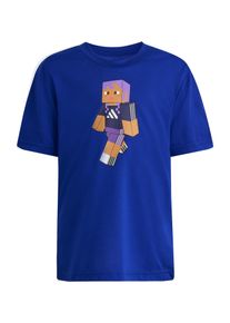 adidas Sportswear T-Shirt Jungen Gr&ouml;&szlig;e 116 navy / dunkelblau / lavendel / wei&szlig;