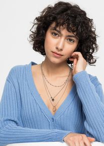 Kettenset (3-tlg.Set) in silber, Gr&ouml;sse Onesize, bonprix