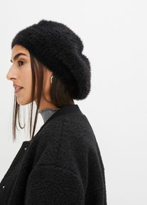 Barett in schwarz, Gr&ouml;sse Onesize, bonprix