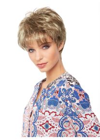 WITT Damen Per&uuml;cke Anna, blond-gestr&auml;hnt, Gr&ouml;&szlig;e 0, 100% Sonstiges