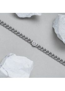 Holzkern Halsketten Herren Silber und Meteorit