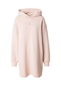 Calvin Klein Jeans, Femmes Robe, gris / p&ecirc;che / blanc