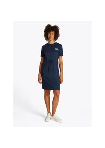Tommy Hilfiger, Unisex, Shirtkleid &raquo;HILFIGER TEE DRESS&laquo; mit Logo, schwarz night navy, XS (34), N-Gr, Shirtkleid von Tommy Hilfiger