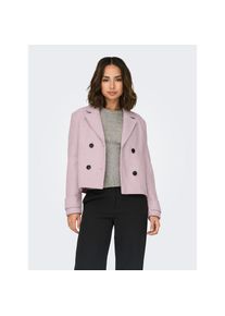 Only, Unisex, Only Kurzjacke &raquo;ONLFREJA LIFE SHORT DB JACKET OTW NOOS&laquo;, deauville mauve detail:melange, S, Moderne Jacke von Only