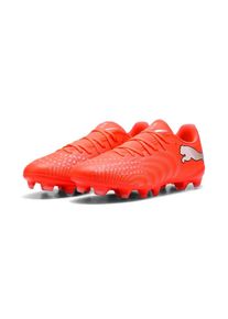 Puma, Unisex, Puma Fussballschuh &raquo;FUTURE 9 PLAY FG/AG&laquo; f&uuml;r Rasenpl&auml;tze, glowing rot, Puma wei&szlig;, Puma schwarz, Puma silber, 42,5, Fussballschuh f&uuml;r 