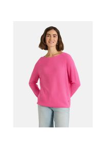 LIEBLINGSST&Uuml;CK Lieblingsst&uuml;ck, Unisex, Rundhalspullover &raquo;BiancaEP&laquo; aus reiner Baumwolle, unifarbenes Design, lovely pink, 34, Pullover von Lieblingsst&uuml;ck