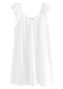 next Minikleid Damen Gr&ouml;&szlig;e 36 wei&szlig; Winterkleid