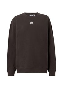 adidas originals Sweatshirt 'Essentials' Damen Gr&ouml;&szlig;e M dunkelbraun / wei&szlig;