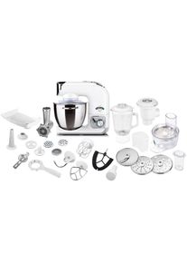 2THETA Eta, eta K&uuml;chenmaschine &raquo;ETA002890061&laquo; 1200 Watt mit Metall-Geh&auml;use, mit viel Zubeh&ouml;r, wei&szlig;, Einheitsgr&ouml;&szlig;e, K&uuml;chenmaschine